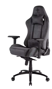Deltaco GAM-121 Alcantara gamingstol,  mørkegrå (GAM-121-DG)