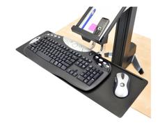 Ergotron Large Keyboard Tray monteringskomponent - for tastatur - svart