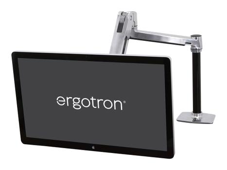 Ergotron LX monteringssett - for LCD-skjerm - polert aluminium (45-360-026)