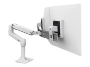Ergotron LX monteringssett - for 2 LCD-skjermer - dobbeldirekte - hvit (45-489-216)