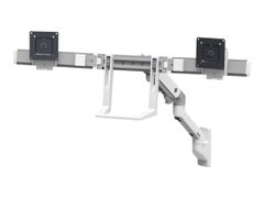 Ergotron HX monteringssett - for 2 LCD-skjermer - hvit