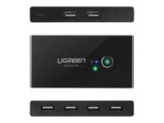 Ugreen 4-porters USB2.0 KVM switch (30767)