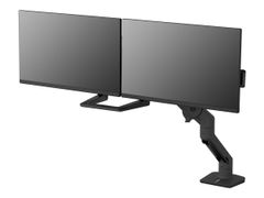 Ergotron HX - monteringssett - for 2 skjermer - matt svart