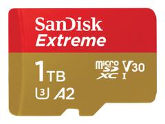 SanDisk Extreme - flashminnekort - 1 TB - microSDXC UHS-I