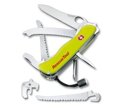 Victorinox Rescue Tool - lommekniv - multiverktøy Swiss Army Knife, lengde: 11.1 cm, vekt: 167 gram (0.8623.MWN)
