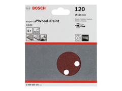 Bosch Expert for Wood and Paint C430 - slipearksett - for tre, maling - 5 deler