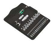 Wera Kraftform Kompakt Zyklop Mini 2 - skralle- og skrutrekkersett med bits og piper - 27 deler