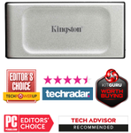 Kingston XS2000 1TB Portable SSD USB 3.2 Type-C, IP55, les/ skriv: opptil 2000/ 2000MB/ s (SXS2000/1000G)