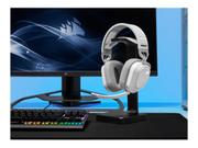 Corsair HS80 RGB Wireless - Gaming-Headset with Spatial Audio - White (CA-9011236-EU)