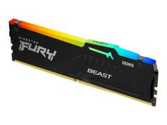 Kingston FURY Beast RGB - DDR5 - modul - 16 GB - DIMM 288-pin - 4800 MHz / PC5-38400 - ikke-bufret