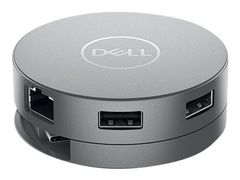 DELL Mobile Adapter DA310 - dokkingstasjon - USB-C - VGA, HDMI, DP, USB-C - 1GbE
