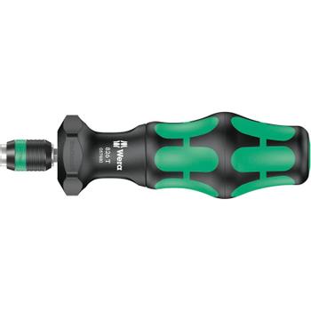 Wera Kraftform Kompakt Turbo 1 19 delers skrutrekkersett med 89mm lange bits og håndtak som firedobler skruhastigheten (05057482001)