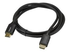 StarTech 6ft (2m) Premium Certified HDMI 2.0 Cable with Ethernet, High Speed Ultra HD 4K 60Hz HDMI Cable HDR10, HDMI Cord (Male/Male Connectors), For UHD Monitors, TVs, Displays - Durable HDMI Cable - HDMI-kab