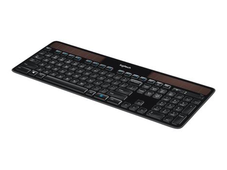 Logitech Wireless Solar K750 - tastatur - Nordisk Inn-enhet