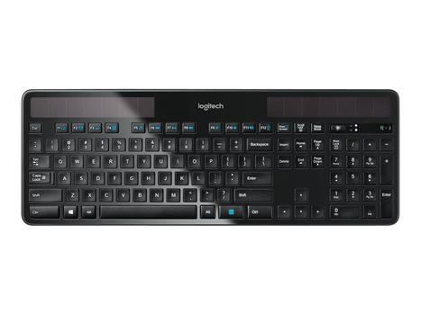 Logitech Wireless Solar K750 - tastatur - Nordisk Inn-enhet (920-002925)