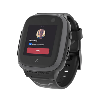 Xplora X5 Play - 4G - svart - smartklokke for barn - mobilklokke,  1.4" skjerm, GPS, eSIM, 2MP kamera, IP68 (XPLORA 5 NO BLACK)