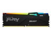 Kingston FURY Beast RGB 32GB 5600MHz DDR5 (2x 16GB) CL36-38-38,  AMD EXPO, 1.25V (KF556C36BBEAK2-32)
