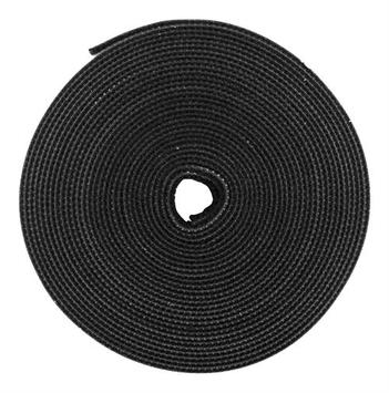 Deltaco Touch fastener tape 5.0 M 9MM BLACK (FA-847K-95BK)