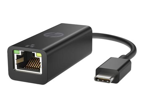 HP nettverksadapter - USB-C - Gigabit Ethernet x 1 (V7W66AA)