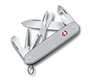 Victorinox Pioneer X Alox - lommekniv - multiverktøy - sølv - Swiss Army Knife, lengde: 9.3 cm, vekt: 94 gram
