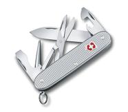 Victorinox Pioneer X Alox - lommekniv - multiverktøy - sølv - Swiss Army Knife, lengde: 9.3 cm, vekt: 94 gram (0.8231.26)
