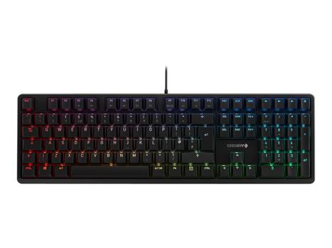 Cherry G80-3000N RGB - tastatur - US International - svart (G80-3838LWBEU-2)