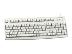 Cherry G83-6105 - tastatur - Storbritannia - lysegrå