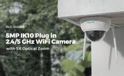 Reolink RLC-542WA - vandalsikkert 4K-kamera Wi-Fi overvåkningskamera med 5X optisk zoom (RLC-542WA)