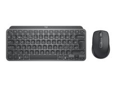 Logitech MX Keys Mini Combo for Business - tastatur- og mussett - QWERTY - Nordisk (dansk/finsk/norsk/svensk) - grafitt Inn-enhet