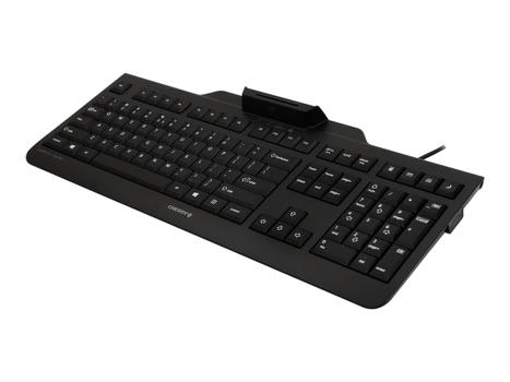 Cherry KC 1000 SC - tastatur - USA - svart Inn-enhet (JK-A0100EU-2)