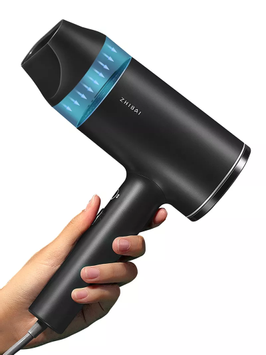 Zhibai HL350 hårføner - anti-statisk - svart (HL350-BK)