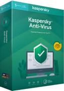 KASPERSKY Anti-Virus bokspakke (1 år) - 3 PC'er