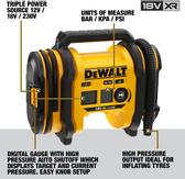 DeWalt DCC018N-XJ luftpumpe - uten batteri 12V, 18V, 230V (DCC018N-XJ)