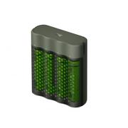 GP ReCyko Speed-lader m/4x AAA-batterier 950mAh NiMH
