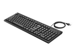 HP 100 - tastatur - QWERTY - Engelsk - svart
