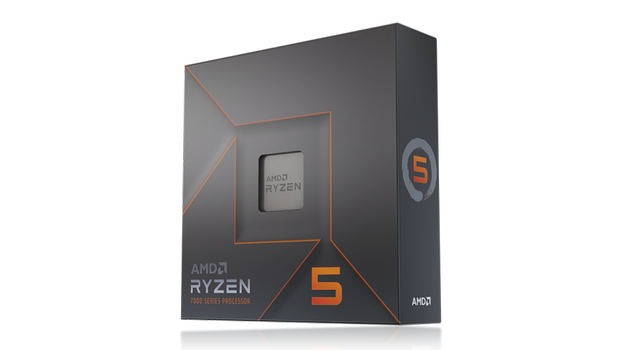 AMD Ryzen 5 7600X - AM5 6 kjerner/ 12 tråder, 4.7GHz - 5.3GHz, 38MB Cache, DDR5, PCIe 5.0, 105W TDP, uten kjøler (100-100000593WOF)