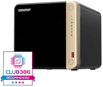 QNAP TS-464 dual-port 2.5GbE NAS-server