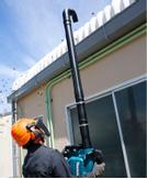 Makita 191B03-8 rengjøringssett for takrenner inkludert adapter til DUB184Z løvblåser (191B03-8)