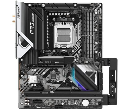 ASRock X670E Pro RS, ATX AMD AM5, 2.5GbE, Wi-Fi 6E, 4x DDR5, 1x M.2 PCIe 5.0, 3x M.2 PCIe 4.0, 1x PCIe 5.0 x16, 2x PCIe 4.0 x1 (90-MXBJ70-A0UAYZ)