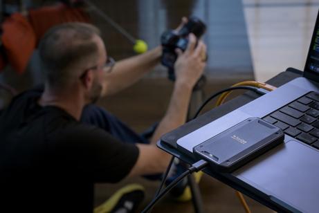 SanDisk Pro-G40 1TB ultra-rugged SSD Thunderbolt 3/USB 3.1 Type-C, vanntett (IP68) (SDPS31H-001T-GBCND)