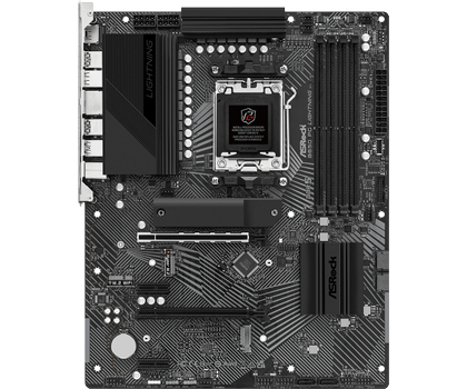 ASRock B650 PG Lightning,  ATX AMD AM5, 2.5GbE, 4x DDR5, 1x M.2 PCIe 5.0, 2x M.2 PCIe 4.0, 2x PCIe 4.0 x16, 2x PCIe 4.0 x1 (90-MXBK20-A0UAYZ)