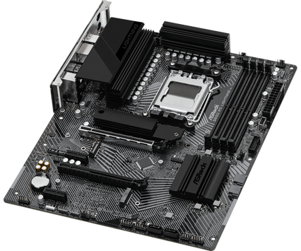 ASRock B650 PG Lightning,  ATX AMD AM5, 2.5GbE, 4x DDR5, 1x M.2 PCIe 5.0, 2x M.2 PCIe 4.0, 2x PCIe 4.0 x16, 2x PCIe 4.0 x1 (90-MXBK20-A0UAYZ)