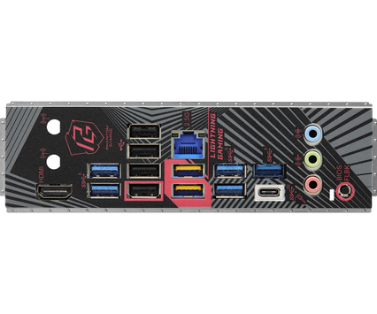 ASRock B650 PG Lightning,  ATX AMD AM5, 2.5GbE, 4x DDR5, 1x M.2 PCIe 5.0, 2x M.2 PCIe 4.0, 2x PCIe 4.0 x16, 2x PCIe 4.0 x1 (90-MXBK20-A0UAYZ)