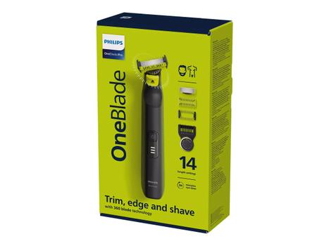 Philips OneBlade Pro QP6541 Face + Body - trimmer - svart (QP6541/15)