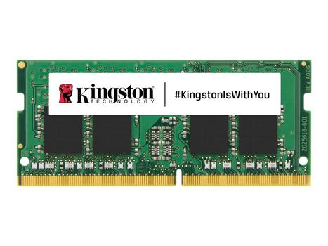 Kingston ValueRAM - DDR4 - modul - 8 GB - SO DIMM 260-pin - 3200 MHz / PC4-25600 - ikke-bufret (KVR32S22S8/8)