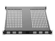 StarTech Server Rack Shelf - 1U - Adjustable Mount Depth - Heavy Duty - rack-hylle - 1U (ADJSHELFHDV)