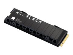 WD _BLACK SN850X 2TB NVMe PCIe 4.0 SSD M.2 - 7300MB/s lesehastighet, 6600MB/s skrivehastighet - med kjøleribbe, for PS5