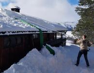 Snowfall genial snømåker for tak - Taksnømåker fjerner snø fra tak uten problem (SM530-V3)