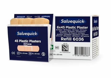 Cederroth Salvequick Plastplaster 6 pkn (06036)