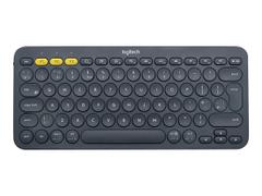 Logitech K380 Multi-Device Bluetooth Keyboard - tastatur - Tysk - svart Inn-enhet